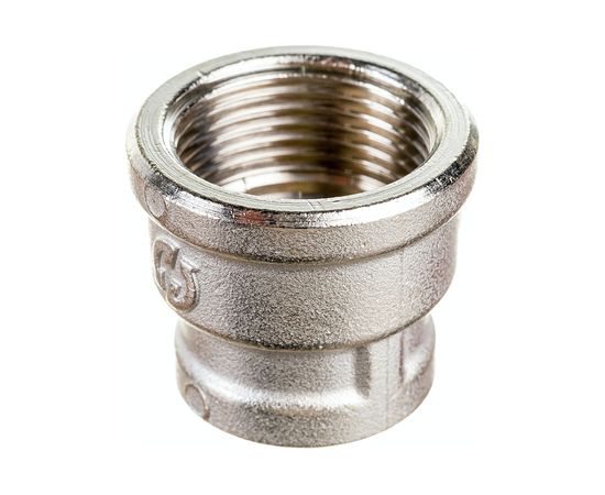 Переходная никелированная муфта STOUT ВВ 3/4X1/2 RG008Q0PRQLN7K – изображение 2