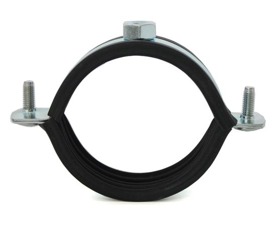 Сантехнический хомут для труб с гайкой СВК 2 М8 60-64 SVK-Fe050М8 – изображение 2