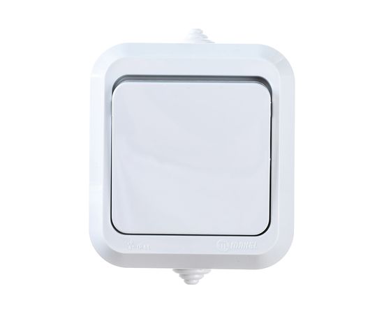 Одноклавишный выключатель, белый Makel 18300 – изображение 2