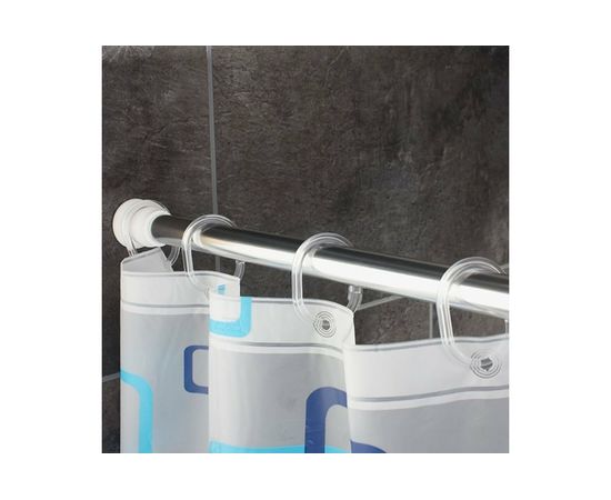 Телескопическая штанга RIDDER d 25 мм, 70-115 см, хром 55100 – изображение 2