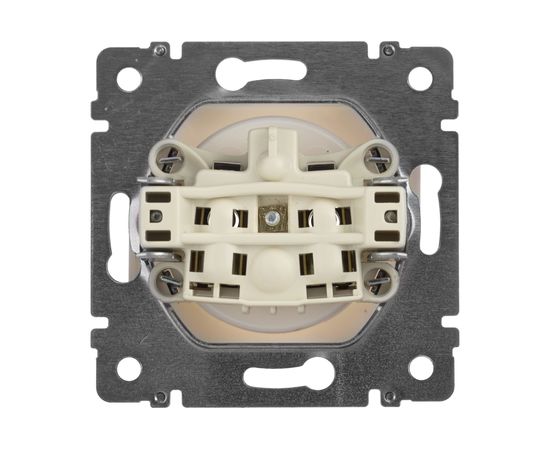 Механизм розетки Legrand 1-м СП Valena 16 А IP21 без заземления белый Leg 774416 – изображение 3