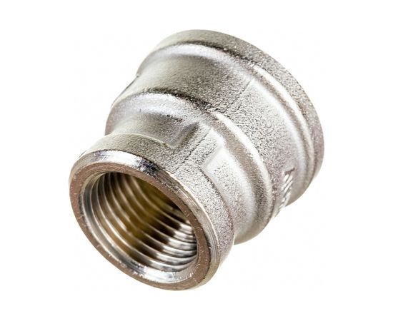 Переходная никелированная муфта STOUT ВВ 3/4X1/2 RG008Q0PRQLN7K – изображение 3