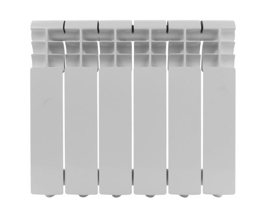 Алюминиевый радиатор ROMMER Profi 350 AL350-80-80-080 6 секций RAL9016 86621 – изображение 3