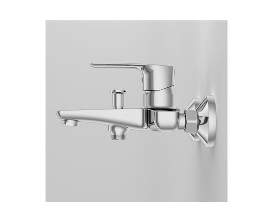 Смеситель для ванны/душа AM.PM Gem, хром, F90A10000 – изображение 3