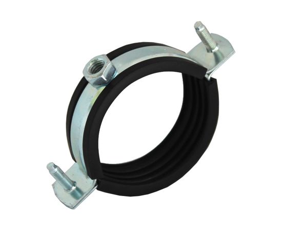Сантехнический хомут для труб с гайкой СВК 2 М8 60-64 SVK-Fe050М8 – изображение 3