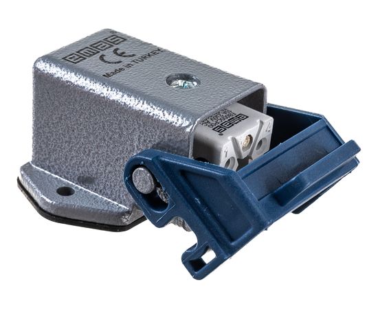 Розетка Emas боковой ввод 5 полюсов, 10А, 250В . EBM05PE41 – изображение 4