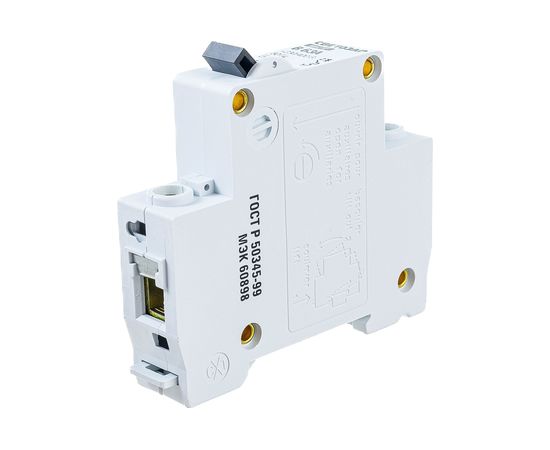 Автоматический выключатель Светозар 1-полюсный B тип расцепления 63 A 230/400 В 49050-63-B – изображение 4