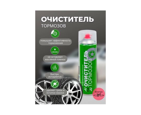 Очиститель тормозов R2R 650 мл 1010-001С 1010-R2R001С – изображение 4