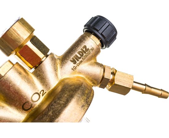 Редуктор углекислотный с ротаметром 30 л/м GAZ YILDIZ 5250SF30-RU – изображение 4