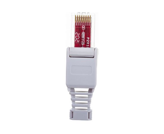 Полевой коннектор LANMASTER RJ-45 8P8C, категории 6 LAN-TMP-U6-WH – изображение 4