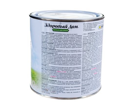 Деревозащитное средство Здоровый Дом тик 0,8 л 90000857547 – изображение 4