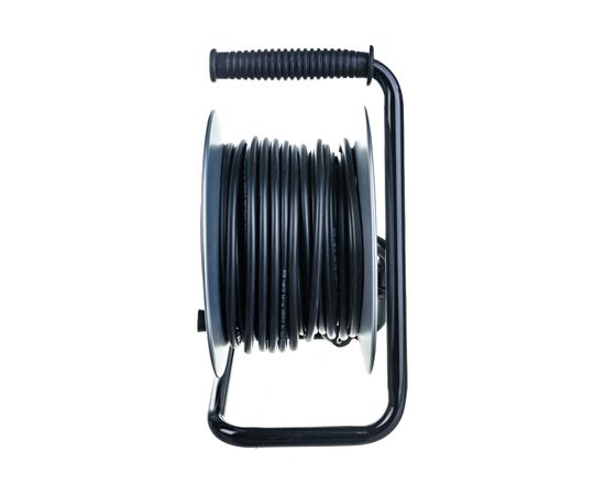 Однофазный удлинитель MTG на катушке металлический, 4X220В MT248А H05VV-F 3x1,50мм2 25м 7335 – изображение 5