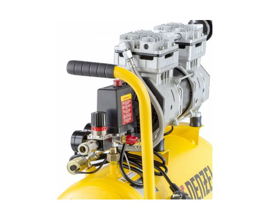 Безмасляный компрессор DENZEL DLS950/24 950 Вт, 165 л/мин, ресивер 24 л 58026 – изображение 5