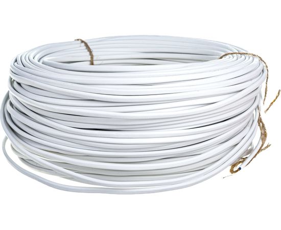 Кабель Мастер Тока ШВВПбм, 2x0.5, белый, 100м МТ1517 – изображение 5