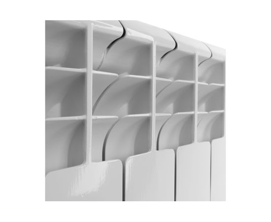 Алюминиевый радиатор ROMMER Profi 350 AL350-80-80-080 6 секций RAL9016 86621 – изображение 5