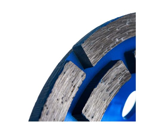 Алмазный шлифовальный диск MOS два ряда сегментов 125x22.2 мм 39518М – изображение 6