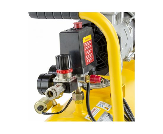 Безмасляный компрессор DENZEL DLS950/24 950 Вт, 165 л/мин, ресивер 24 л 58026 – изображение 7