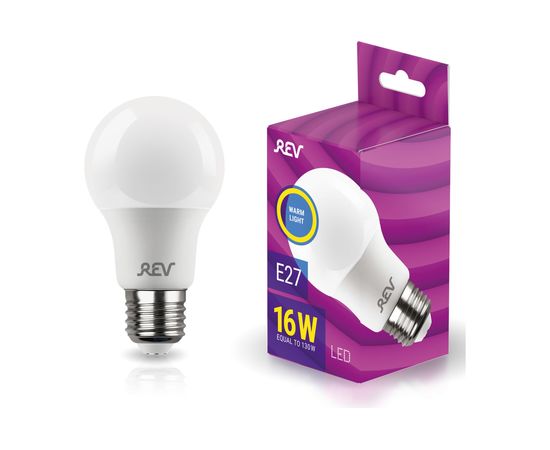 Светодиодная лампа REV A60 Е27 16W, 2700K 32402 7 