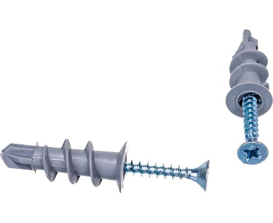 Анкер дюбель Tech-Krep DRIVA NYLON с шурупом 4 шт - пакет 102947 