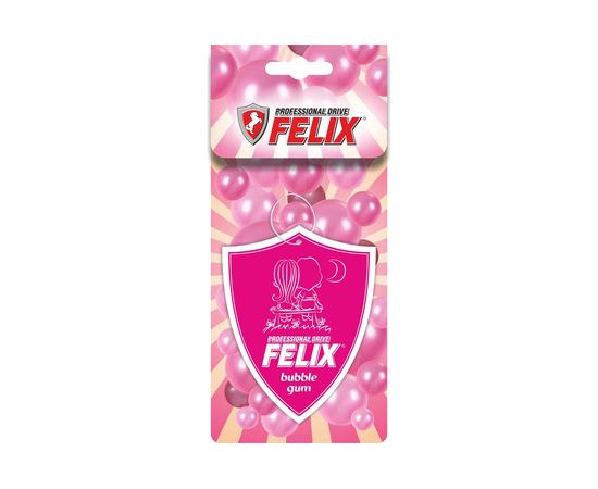 Бумажный ароматизатор FELIX подвесной, жевательная резинка 411040102 