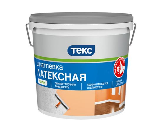 Шпатлевка латексная ПРОФИ 16 кг ТЕКС 19073 