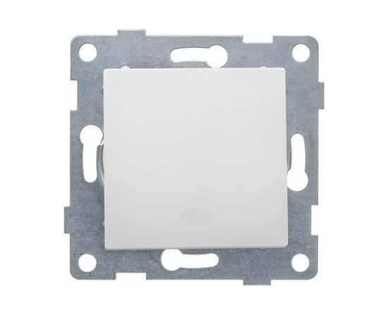 Выключатель GUSI ELECTRIC Ugra 1 клавиша, СУ, 10А, 250В, белый С11В1-001 