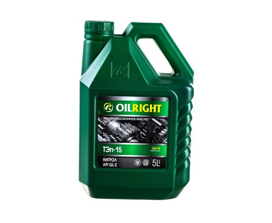 Трансмиссионное масло OILRIGHT ТЭП-15 ТМ-2-18 нигрол, 5 л 2555 