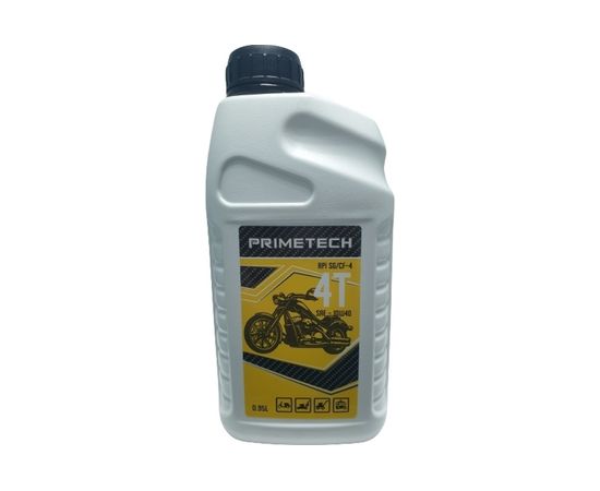 Масло МОТО 4Т 10W40 полусинтетическое 0.95 л PRIMETECH PRT 21 