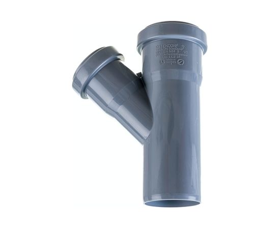 Тройник двухраструбный (45°) HTEA 50/40 Ostendorf 112210 