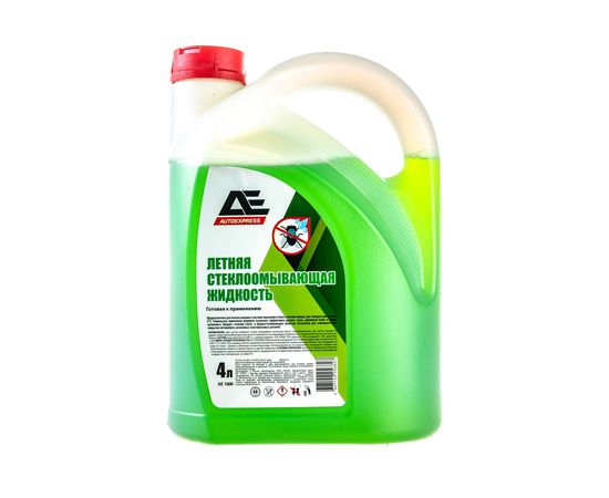 Стеклоомывающая жидкость AUTOEXPRESS летняя, пэнд 4 л с крышкой-лейкой АЕ1600 – изображение 2