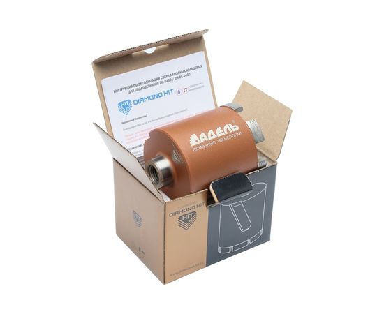 Сверло алмазное для подрозетников DH-D400 (72/65 мм; M16; 6 сегментов) Адель ДУУ00005761 – изображение 2