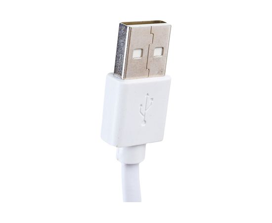 Rombica Кабель USB - Lightning MFI, ПВХ Плоский, 1м, белый DIGITAL MR-01 CB-MR01W – изображение 2