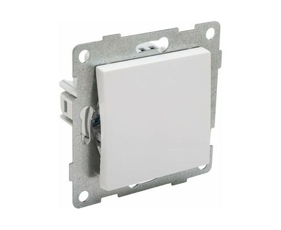 Выключатель GUSI ELECTRIC Ugra 1 клавиша, СУ, 10А, 250В, белый С11В1-001 – изображение 2