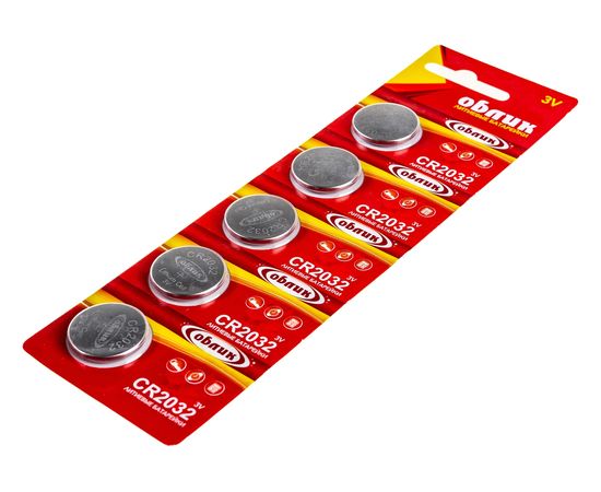Литиевая батарейка Облик CR2032 53 – изображение 2