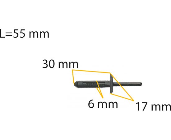 Автокрепеж для Chrysler/Ford/GM 10 шт 6500911, N803043S , 14063981, 06500911 КрепАвто 0475 – изображение 2