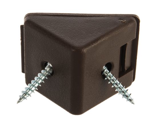 Мебельный уголок с шурупом Невский Крепеж дуб 4 шт. 801746 – изображение 2