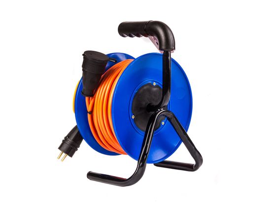 Удлинитель АТЛАНТ ПВС Атом 3х1 50м на садовой катушке 40286 – изображение 2