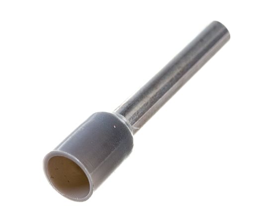 Штыревой наконечник REXANT, втулочный, изолированный, F-18 мм 4 кв.мм, серый 08-0822 – изображение 2