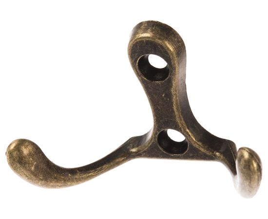 Двойной крючок Trodos 04.11.33 малый, бронза 302034 – изображение 2