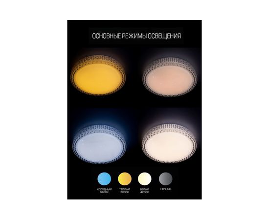 Управляемый светодиодный светильник Avrora Light AF85WH48WD400 – изображение 3