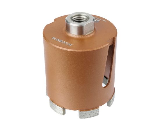 Сверло алмазное для подрозетников DH-D400 (72/65 мм; M16; 6 сегментов) Адель ДУУ00005761 – изображение 3