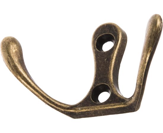 Двойной крючок Trodos 04.11.33 малый, бронза 302034 – изображение 3