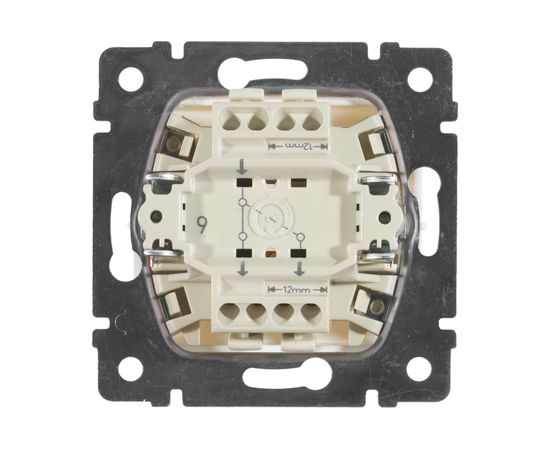 Механизм переключателя Legrand Valena 1-клавишный СП проходной на 2 направления белый Leg 774406 – изображение 3