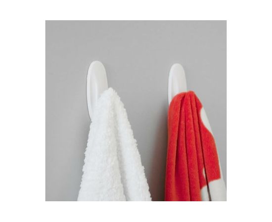 Самоклеящиеся крючки с системой бесследного удаления AVIORA большие, 3x8 см, 2 шт. 302-201 – изображение 3