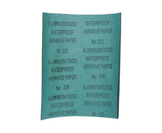 Бумага шлифовальная наждачная (10 шт; 230х280 мм; Р220) ZOLDER Z-103-2328-220 – изображение 3