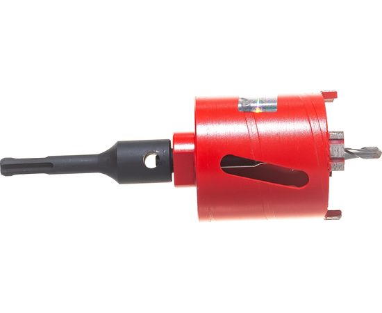 Коронка алмазная с переходником М16-SDS+ (68х70 мм) по бетону DIAM 311101 – изображение 4