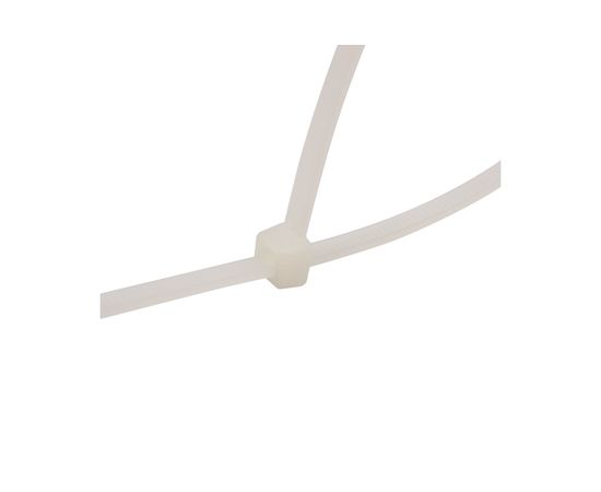 Нейлоновая стяжка REXANT 250x3,6 мм, белая упак. 500 шт. 07-0250-05 – изображение 5