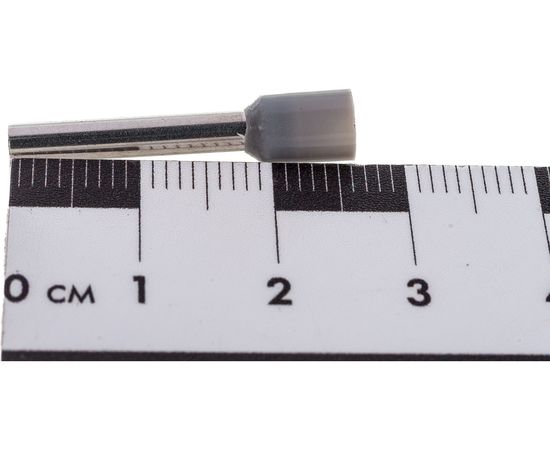 Штыревой наконечник REXANT, втулочный, изолированный, F-18 мм 4 кв.мм, серый 08-0822 – изображение 5