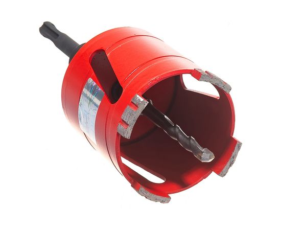 Коронка алмазная с переходником М16-SDS+ (68х70 мм) по бетону DIAM 311101 – изображение 5