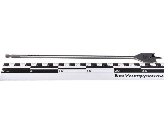 Сверло перовое по дереву (25х300 мм) ПРАКТИКА 774-214 – изображение 7